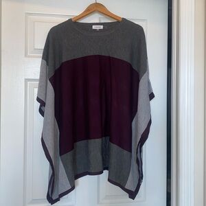 Calvin Klein Poncho Sweater size L/XL